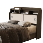 Cabeceira Jéssica Queen 1.6 Chocolate/off White – Vj Móveis