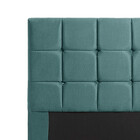 Cabeceira Julia 1,40 M Casal C/ Design Moderno Veludo Special