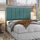 Cabeceira Julia Casal King Size 195 Cm Para Cama Box Veludo -