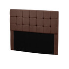 Cabeceira Julia Estofada King Size 195cm Em Suede Café Star C