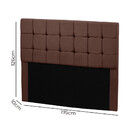 Cabeceira Julia Estofada King Size 195cm Em Suede Café Star C