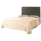 Cabeceira Kim Casal 140 Cm Sued Cinza