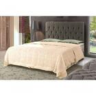 Cabeceira Kim Casal 140 Cm Sued Cinza