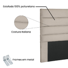 Cabeceira King 195 Cm Livia Suede - Ssx Multicoisas - Caramelo