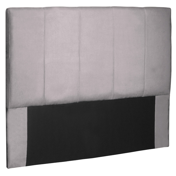 Cabeceira King 195 Cm Londres Veludo Cinza Claro - Nexta Casa