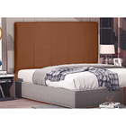 Cabeceira King 195 Cm Londres Veludo Telha - Nexta Casa