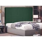 Cabeceira King 195 Cm Londres Veludo Verde - Nexta Casa