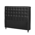Cabeceira King 195cm Dama New Plus Preto