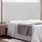 Cabeceira King 195cm Esmeralda Spezzia Branco