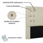 Cabeceira King 195cm Genova Spezzia Marfim