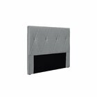 Cabeceira King 195cm Linho Aquilla Cinza