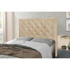 Cabeceira King 195cm Linho Tânia Dourado