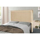 Cabeceira King 195cm Linho Veneza Dourado