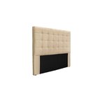 Cabeceira King 195cm Linho Verona Dourado