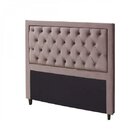 Cabeceira King 195cm Veludo Baronesa  Rosê