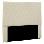 Cabeceira King 195cm Veludo Esmeralda  Bege