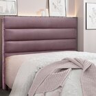 Cabeceira King 195cm Veludo La Itáliana  Uva