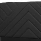 Cabeceira King 195cm Veludo Sky  Negro