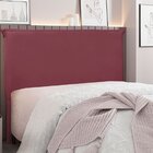 Cabeceira King 195cm Veludo Veneza  Vinho