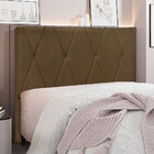 Cabeceira King 1 95m Ávila Suede - Pallazio - Caramelo