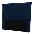 Cabeceira King 1 95m Barcelona Suede Azul Marinho - Pallazio