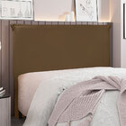 Cabeceira King 1 95m Barcelona Suede - Pallazio - Caramelo
