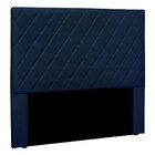 Cabeceira King 1 95m Córdoba Suede Azul Marinho - Pallazio