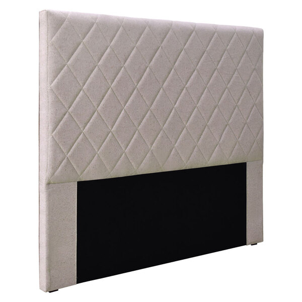 Cabeceira King 1 95m Esmeralda Linho Rústico Areia - Pallazio