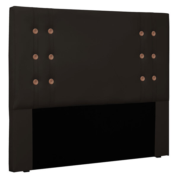 Cabeceira King 1 95m Genova Corano Marrom - Pallazio