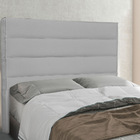 Cabeceira King 1 95m La Italiana Linho Cinza Claro - Pallazio