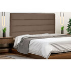 Cabeceira King 1 95m La Italiana Suede Caramelo - Pallazio