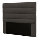 Cabeceira King 1 95m Las Palmas Suede - Pallazio - Cinza