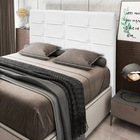 Cabeceira King 1 95m Moscou Corano Branco - Pallazio