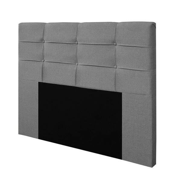 Cabeceira King 1 95m Moscou Linho Cinza - Pallazio