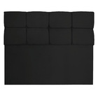 Cabeceira King 1 95m Nina Suede - Pallazio - Preto