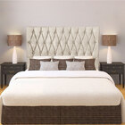 Cabeceira King 1 95m Paris Suede - Pallazio - Bege