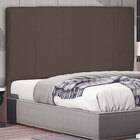 Cabeceira King 1 95m Ravenna Suede Caramelo - Pallazio