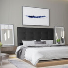 Cabeceira King 1 95m Roma Corano - Pallazio - Preto