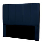 Cabeceira King 1 95m Sevilha Suede - Pallazio - Azul Marinho