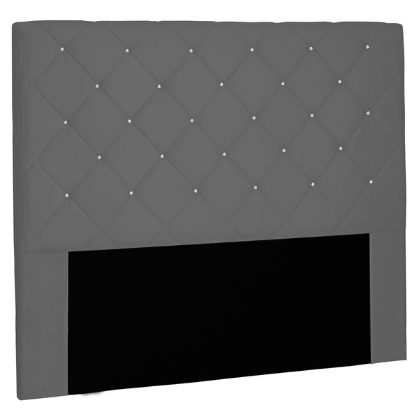 Cabeceira King 1 95m Tânia Suede Cinza - Pallazio