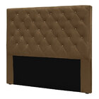 Cabeceira King 1 95m Toledo Suede Caramelo - Pallazio