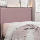 Cabeceira King 1 95m Veneza Veludo - Pallazio - Lilás
