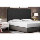 Cabeceira King 1 95m Verona Suede - Pallazio - Preto