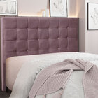 Cabeceira King 1 95m Verona Veludo Uva - Pallazio