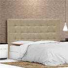 Cabeceira King  Pequim P04 195 Cm Suede - Amarena Móveis - Be