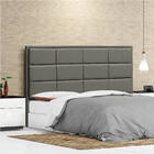 Cabeceira King  Tallin P04 195 Cm Suede - Doce Sonho Móveis -