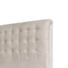 Cabeceira King Ana 195cm Suede Bege – Fdecor