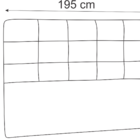 Cabeceira King Ana Luisa 195 Cm Suede Cappucino - D A Decor