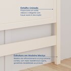 Cabeceira King Ananda Cabecasa Madeiraoriginals Off-white/mel