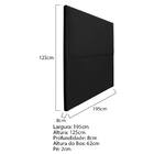 Cabeceira King Bali P02 195 Cm Para Cama Box Corano - Amarena